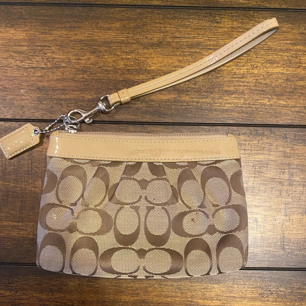 Coach wristlet